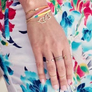 Sold Out Gorjana Yellow & Gold Taner Cuff Bracelet